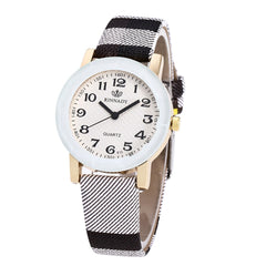 Small Minimalist White Dial With Irregular Striped Strap Women's Watches De Luxe Montres Femmes Romain Horloge Cadeau Quartz@50