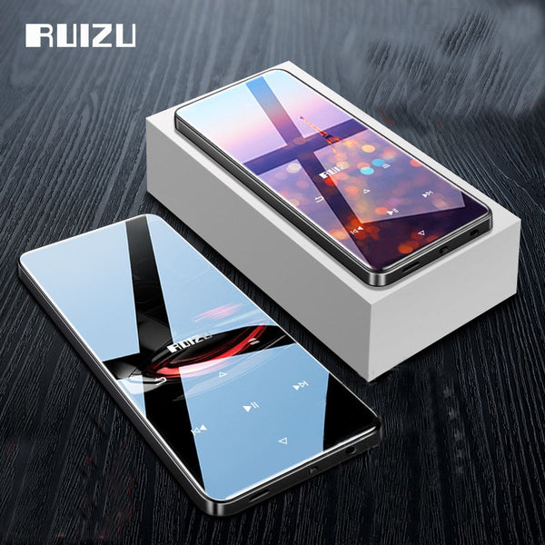 Original New Bluetooth MP3 Player Lossless HiFi MP3 Music Player Portable Audio 8GB With Speaker FM Radio E-book Clock