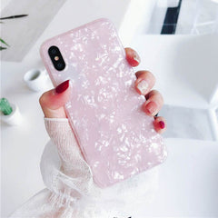 Glitter Phone Case For iPhone 11Pro 7 8 Plus Dream Shell Pattern Cases For iPhone XR XS Max 7 6 6S Plus Soft TPU Silicone Cover
