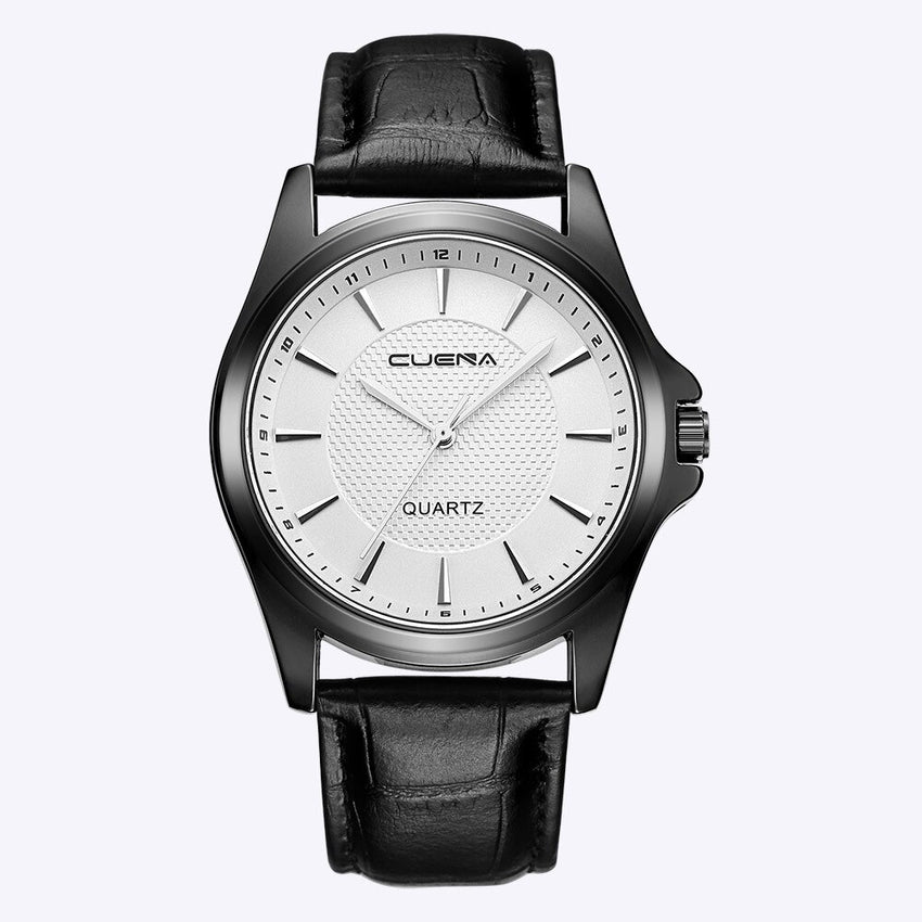 DISU Men Wrist Watch Leather Military Casual Analog Quartz  Business watch man watches mens 2019 relogios masculino