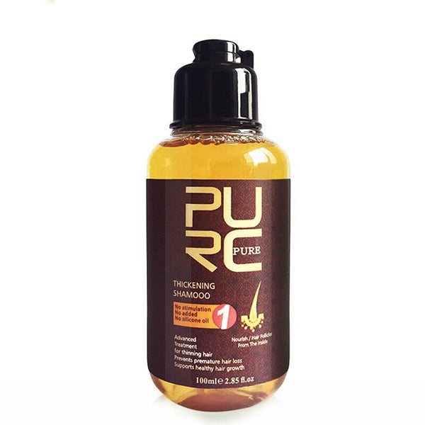 100ML Effective Herbal Scent Hair Loss Treatment Shampoo Ingredients No Irritating Moisturizing Shampoo New (1)