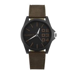 Men Wrist Watch Retro Design Leather Band Analog Alloy Quartz Watch Mens Reloj Hombre 2019 Men Wristwatch Clock relogio