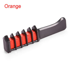 EASY! 1pc Disposable Mini Hair Dye Comb Grey Purple Red Hair Color Chalk Hair Dyeing Tool for Personal Salon Use Crayons TSLM2