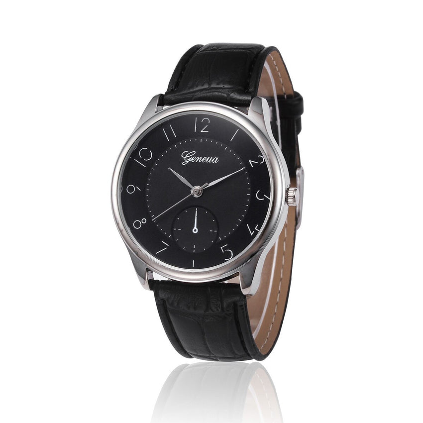 Men Wrist Watch Retro Design Leather Band Analog Alloy Quartz Watch Mens watches mens 2019 relogios masculinos
