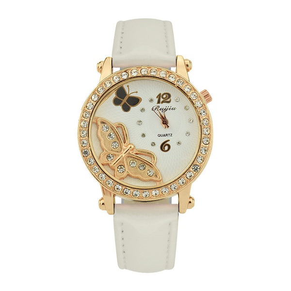 Women's Watches Best Sellers With Diamond Butterfly Pattern Lady's Watch Reloj  Mujer Romain Horloge Cadeau Zegarki Damskie @50