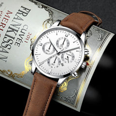 Man Watches Military Sports Luxury Analog Sport Leather Quartz Wristwatch Mens Montre Homme 2019 relojes para hombre