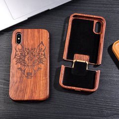 Natural Wood Case For iphone X 8 7 6 6s Plus SE 5 5s Samsung Galaxy Note 8 S6 S7edge S8 S9Plus Cover Retro Embossed Wooden Coque