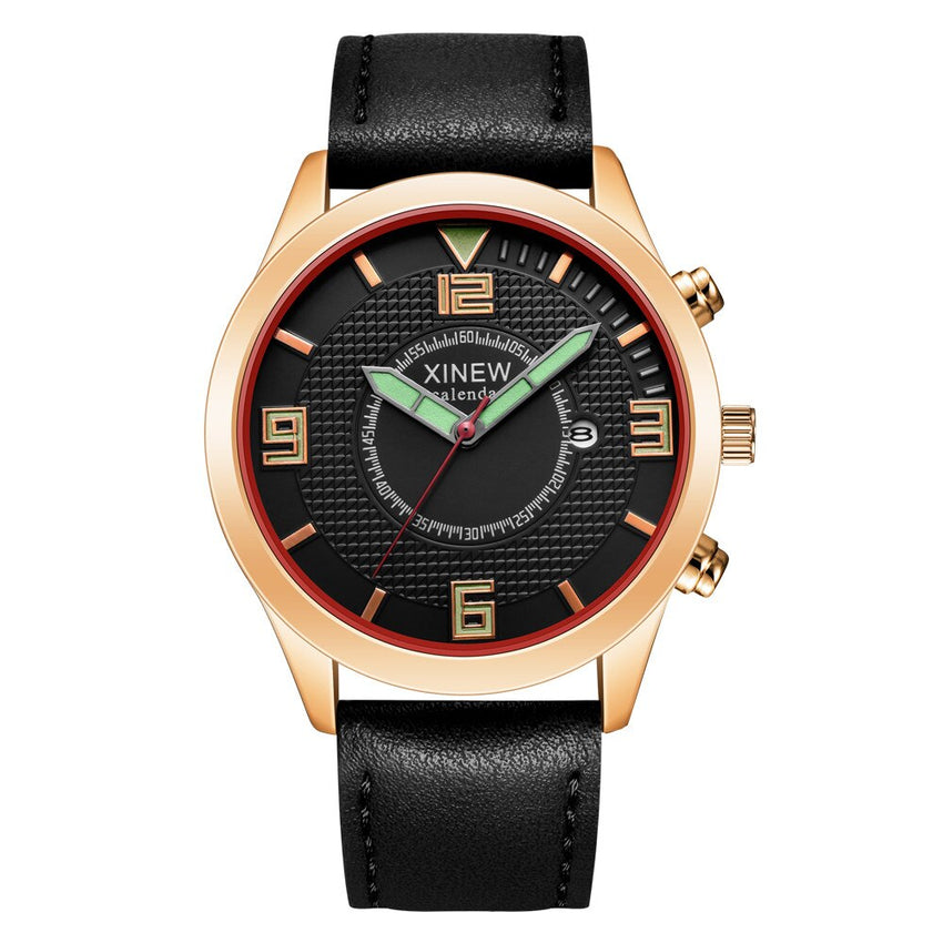 Men's Wrist Watch Military Leather Waterproof Date Quartz Analog Army Quartz watch man watches mens 2019 relogio masculino