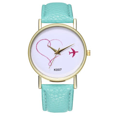 Women Watches Exquistite Simple Luxury Fashion Cute Airplane Pattern Female Watch Reloj De Mujer Kol Saati@50