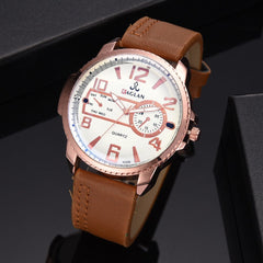 Men Wristwatch Quartz High Quality Leather Blu Ray Glass Watch Man Reloj Hombre 2019 Men Wristwatch Clock relogio masculino