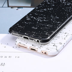 TIKITAKA Sky Constellation Phone Cases For Iphone X 7 7Plus For iphone 6 6s 6Plus 6splus 8 8plus Galaxy Painted Soft TPU Cover