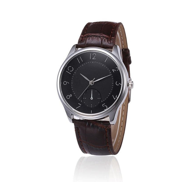 Men Wrist Watch Retro Design Leather Band Analog Alloy Quartz Watch Mens watches mens 2019 relogios masculinos
