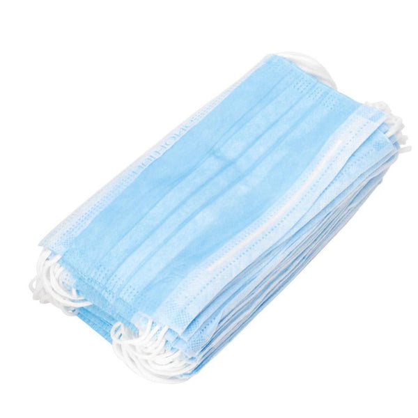 50Pcs 3 layers mouth mask Fabric Disposable Mouth Masks Adult Anti Haze Mask Anti-dust Mouth Masks Windproof Mouth Face Masks (50pcs)
