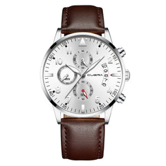 Men Watches Luxury Military Sports Analog Sport Leather Quartz Watch Man Montre Homme 2019 erkek kol saati horloges mannen