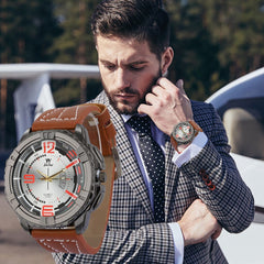 Men Watches Luxury Business Large Dial Fashion Leather Belt Quartz Watch Man relojes hombre 2019 horloges mannen orologio uomo