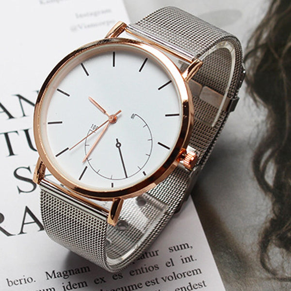 Man Watches 2019 Brand Luxury Simple Business Fashion Steel Strip Quartz Wristwatch Mens relogio masculino saat erkek kol saati