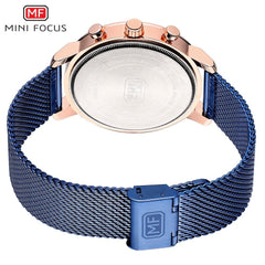 MINI FOCUS Watches Mens 2019 Quartz Rose Gold Watch Men Business Men's Watch Top Brand Luxury Fashion Casual Male Watch Luminous
