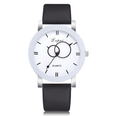 Top Brand Women Watches Casual Dial Ladies Business Quartz Wristwatch Temperament  Leather Strap Clock Dress Reloj Mujer @50