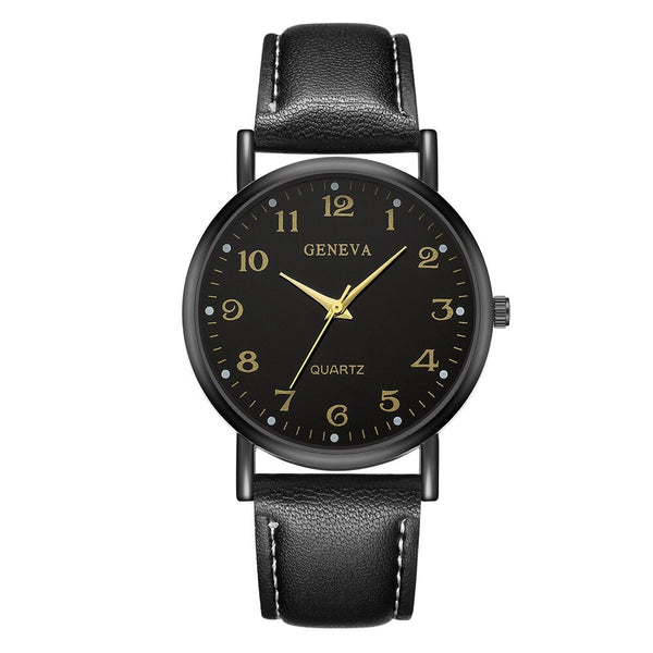 Women Men's Wrist Watch Sport Stainless Steel Case Leather Band Quartz Analog Watch Mens Reloj Hombre 2019 men wristwatch clock