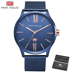 MINI FOCUS Famous Wristwatch Mens Watches Top Brand Luxury Male Clock Men's Watches Quartz Watches Men Clock Relogio Masculino