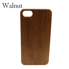 Real Wood Case For iphone 7 6 6S Plus 5 5S SE Cover High Quality Durable Natural Rosewood Bamboo Walnut Wooden Hard Phone Cases