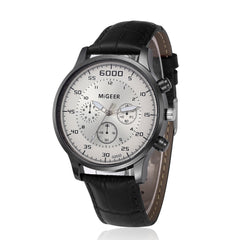 Men Wrist Watch Retro Design Leather Band Analog Alloy Quartz Wristwatch Mens vintage men wristwatch clock relogios masculino