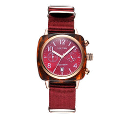 Men Watch Luxury Temperament Square Dial Canvas Watchband Analog Quartz Watch Man Reloj Hombre 2019 Men Wristwatch Clock