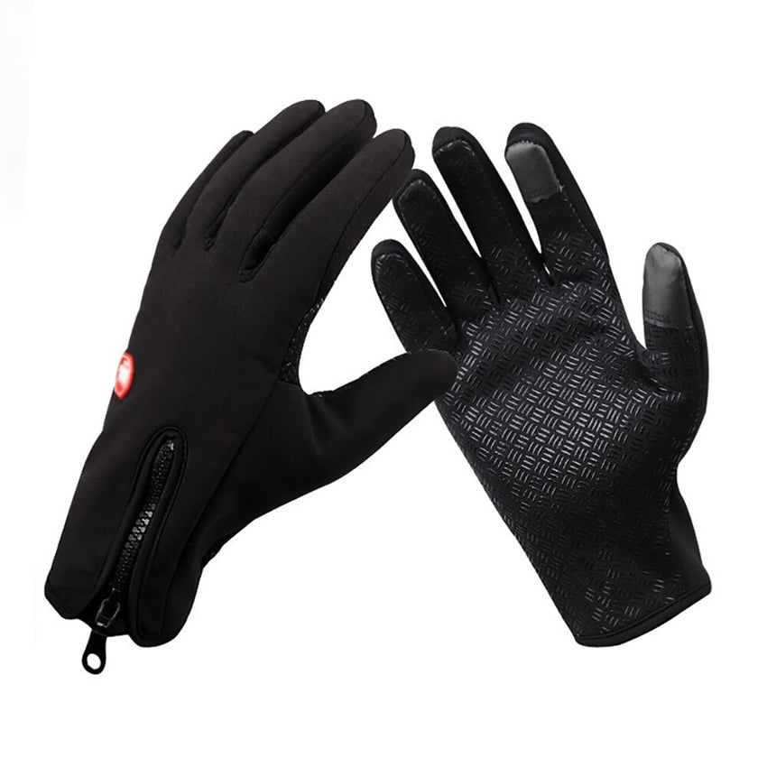 Outdoor Sports Men Women Cycling Motorcycle Ski Gloves Windstopper Touch Gloves 4 sizes S-XL much longer and thicker P30