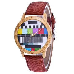 Creative Color Selection Small A Square Pattern Ladies Watch Romain Horloge Cadeau  Current Popular Factor Women's Watches@50