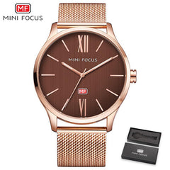 MINI FOCUS Famous Wristwatch Mens Watches Top Brand Luxury Male Clock Men's Watches Quartz Watches Men Clock Relogio Masculino