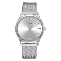 Women Watch Gold Mesh Fashion Bracelet Dress Watches Quartz Wristwatch Ladies Casual Dress Gift Clock Relogio Feminio@50