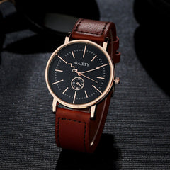 Men's Watch Retro Design Luxury Stainless steel Leather Analog Quartz Watch Man new arrival in men wrist watches wristwatch mens