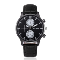 Men Wrist Watch Retro Design Leather Band Analog Alloy Quartz Watch Man Reloj Hombre 2019 Men Wristwatch Clock relogio masculino