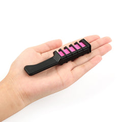 EASY! 1pc Disposable Mini Hair Dye Comb Grey Purple Red Hair Color Chalk Hair Dyeing Tool for Personal Salon Use Crayons TSLM2