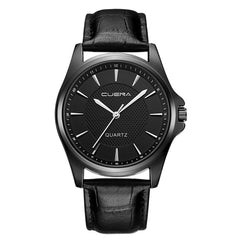 DISU Men Wrist Watch Leather Military Casual Analog Quartz  Business watch man watches mens 2019 relogios masculino