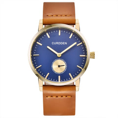 Men's  Wrist Watch Fashion Leather Band Analog Quartz Round Business Watch Man Reloj Hombre 2019 Men Wristwatch Clock
