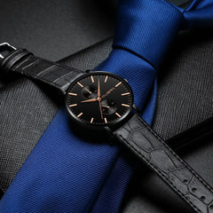 Men's Wrist Watch Leather Military Alloy Analog Quartz  Business watch man watches mens 2019 relogios masculino