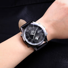 Man's Watch High-End Quality Fashion Retro Design Trend Quartz Wristwatch Mens Montre Homme 2019 heren horloge orologio uomo