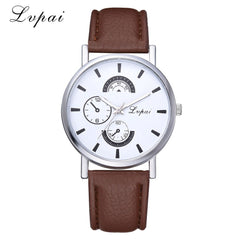 Lvpai Men Wrist Watch Casual Quartz Leather Band Analog Watch Man Reloj Hombre 2019 Men Wristwatch Clock relogios masculinos