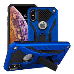 Shockproof Case For iPhone 6 6s 7 8 Plus Kickstand Military Grade Silicone Case For iPhone X XS XR Max Phone Case Cover