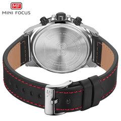 MINI FOCUS Quartz Watch Men Sports Watches Men Luxury Brand Fashion Leather Men's Wrist Watches Waterproof  Relogio Masculino