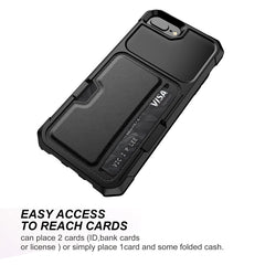 Car magnetic Case for iPhone 11 X XS XR XS Max 6 6S 7 8 Plus Wallet Leather Flip Card Holder Cover Buckle For iPhone 11 Pro Max