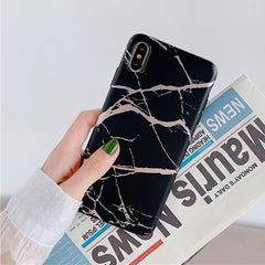 Vintage Marble Case For iphone 7 XS MAX Case Soft TPU Back Cover For iphone 6 6S 7 8 Plus iphone X XR Case Cover Phone Case