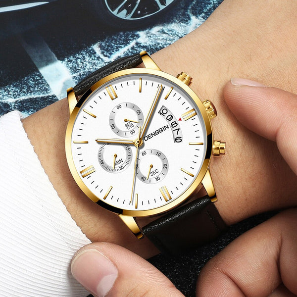 Men Watches Luxury Quartz Stainless Steel Dial Casual Bracelet Watch Man Reloj Hombre 2019 Men Wristwatch Clock relogio