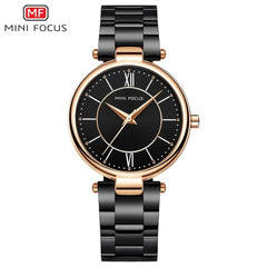 MINIFOCUS Fashion Women Watches Top Brand Luxury Designer Waterproof Lady Watch For Woman Quartz Watch Women Female Wristwatch