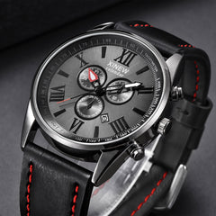 XINEW Men Wristwatch Clock Sports Date Analog Alloy Military Quartz Watch Man Relojes Hombre 2019 erkek kol saati orologio uomo