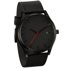Men's Wrist Watch Popular Low-key Minimalist Connotation Leather Quartz Wristwatch Mens Reloj Hombre 2019 clock men