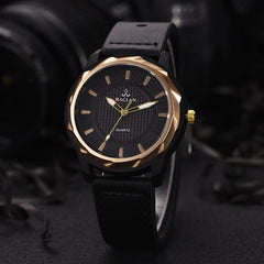 Men Fashion Quartz Watch High Quality Leather Quartz Watch new arrival in men wrist watches relogio masculino Reloj Hombre 2019