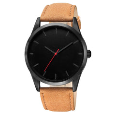 DISU Men Wristwatch Quartz Leather Sport High Quality Clock watches men unique watch for men relogios masculino