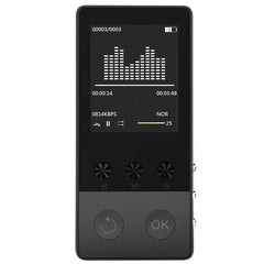 New Metal Bluetooth4.2 MP3 Player Build in Speaker with FM Radio E-book Audio Video Player Portable 1.8 Inch Pedo Meter Walkman